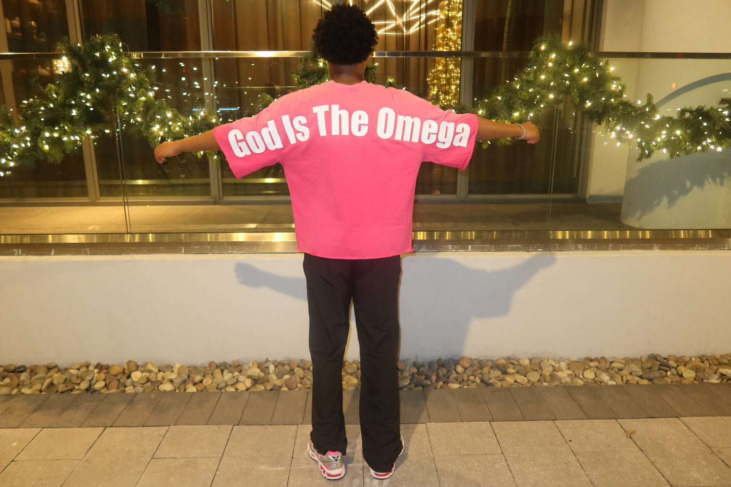 God is the omega tee